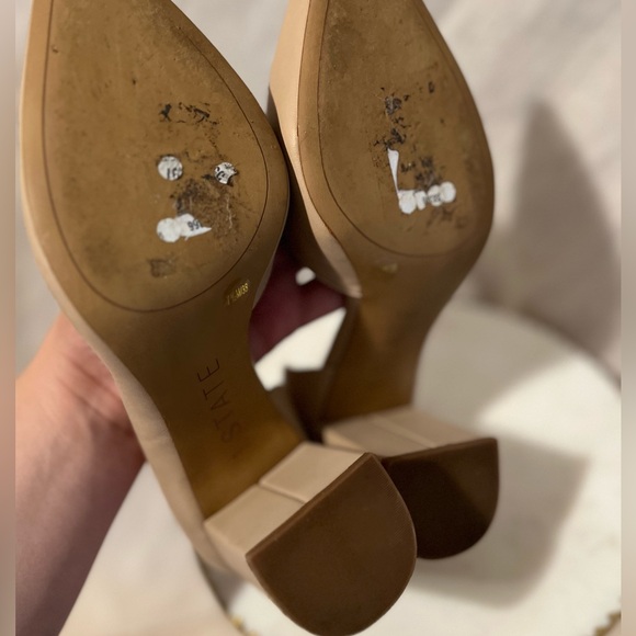 1. State Nude Pointy Block Heel! - Picture 3 of 5